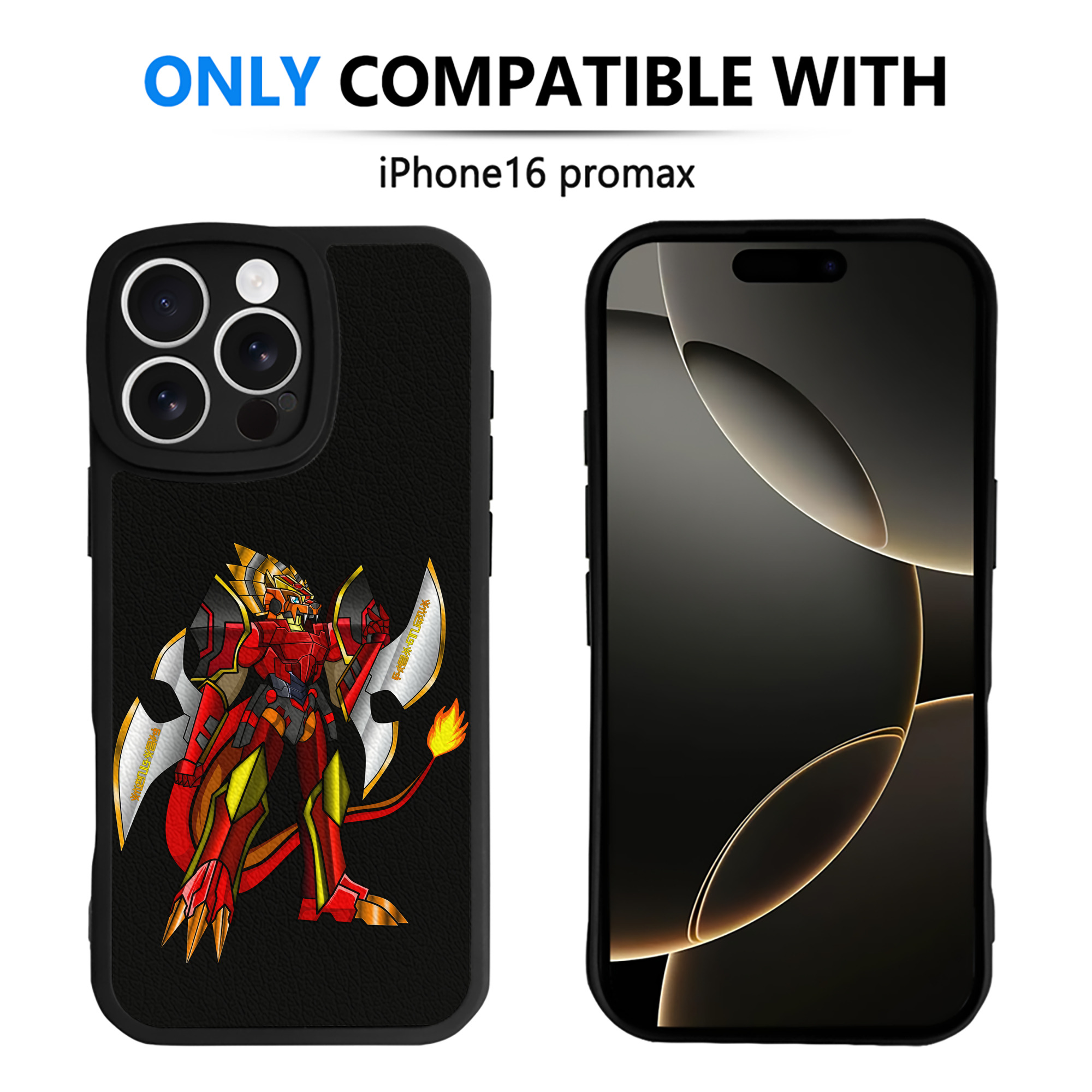 （画像用） Digimon デジタルモンスター/デジモン 【iPhone 16シリーズ対応】シリコンスマホケース（レザー調） 材質：シリコン